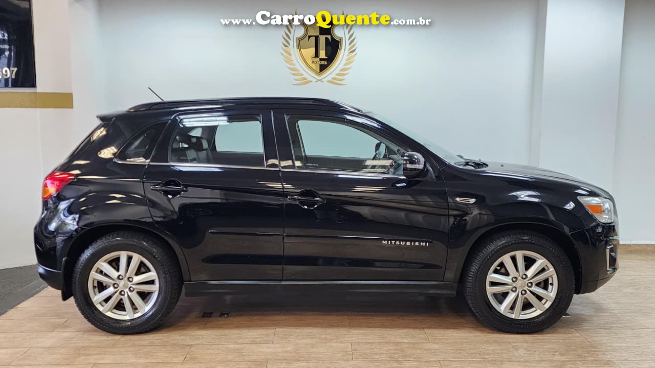 MITSUBISHI   ASX 2.0 4X4 AWD 16V GASOLINA 4P AUTOMÁTICO   PRETO 2013 2.0 GASOLINA - Loja