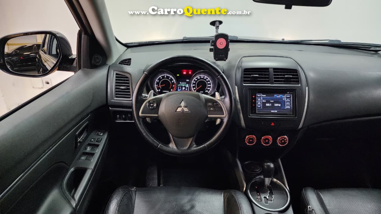 MITSUBISHI   ASX 2.0 4X4 AWD 16V GASOLINA 4P AUTOMÁTICO   PRETO 2013 2.0 GASOLINA - Loja