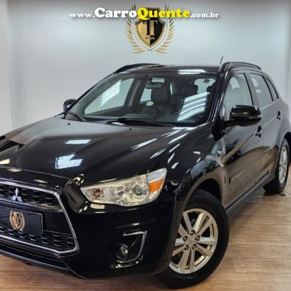 MITSUBISHI   ASX 2.0 4X4 AWD 16V GASOLINA 4P AUTOMÁTICO   PRETO 2013 2.0 GASOLINA