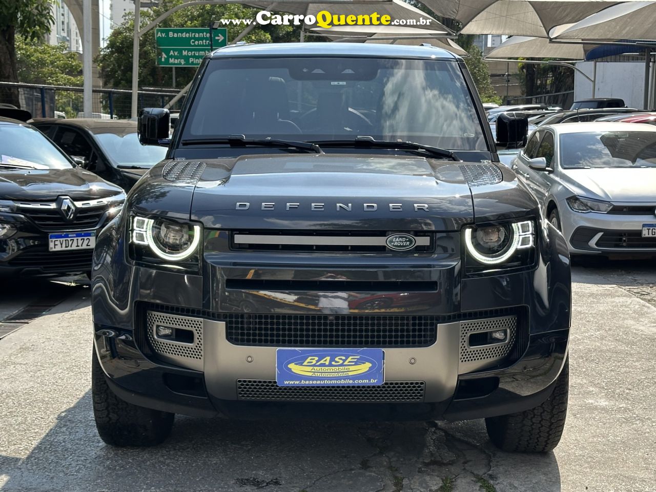 LAND ROVER   LAND ROVER DEFENDER 3.0 D300 TURBO DIESEL MHEV 110 X-DYNAMIC HSE AWD AUTOMÁTICO   CINZA 2024 3.0 TD DIESEL - Loja