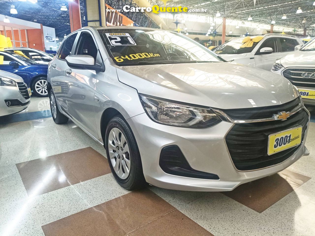 CHEVROLET ONIX 1.0 LT 2021 - Loja
