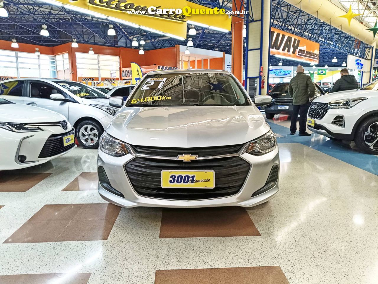 CHEVROLET ONIX 1.0 LT 2021 - Loja
