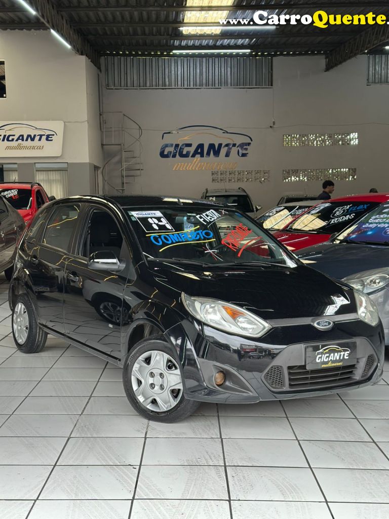 FORD   FIESTA SE 1.0 8V FLEX 5P   PRETO 2014 1.0 FLEX - Loja