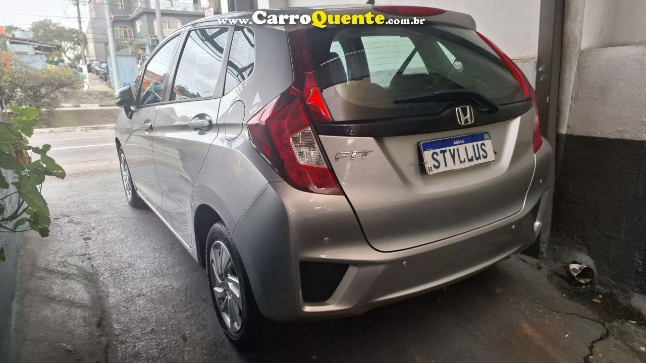 HONDA   FIT LX 1.5 FLEXONE 16V 5P AUT.   PRATA 2016 1.5 FLEX - Loja