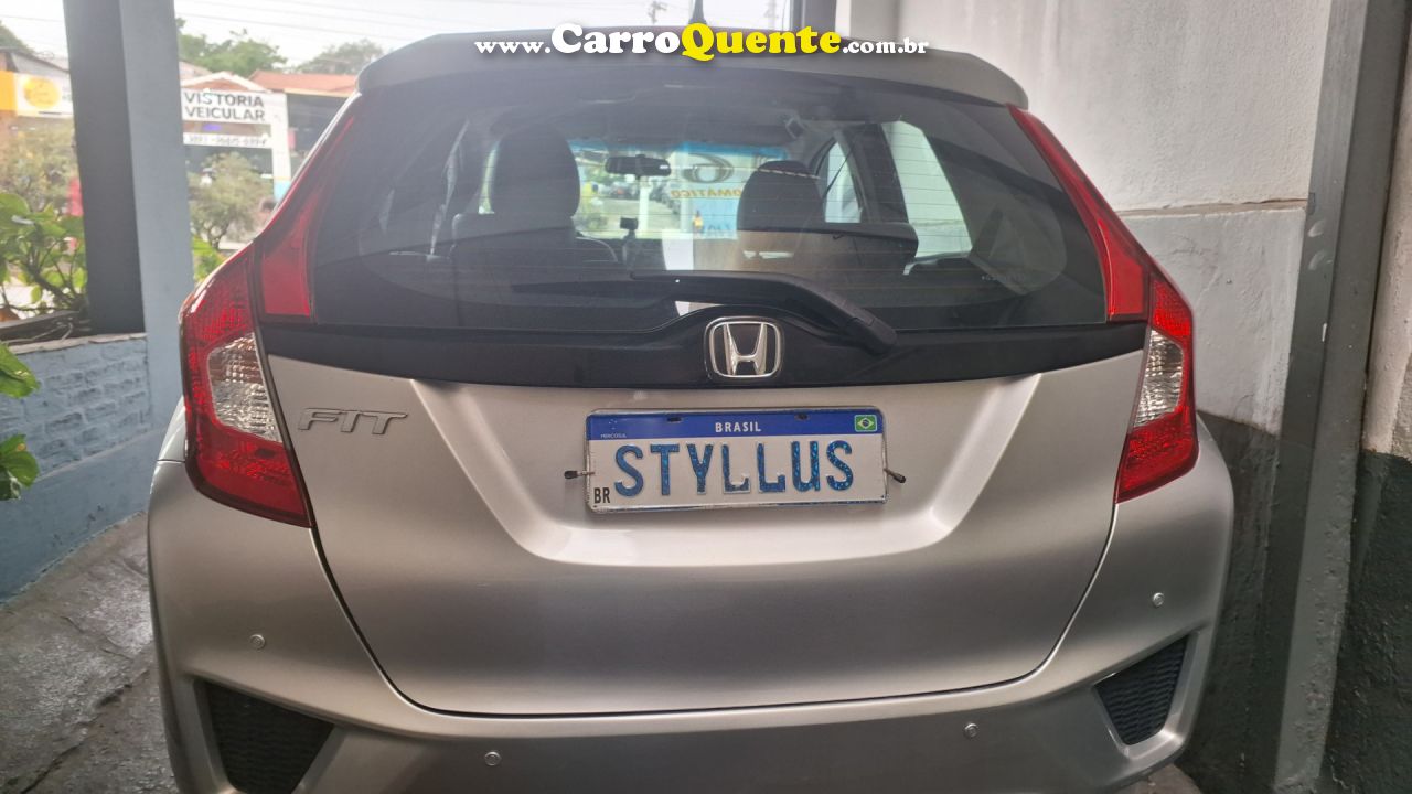 HONDA   FIT LX 1.5 FLEXONE 16V 5P AUT.   PRATA 2016 1.5 FLEX - Loja