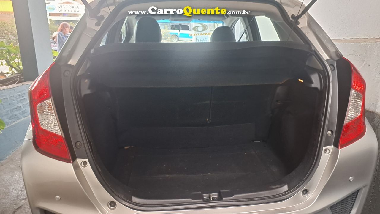 HONDA   FIT LX 1.5 FLEXONE 16V 5P AUT.   PRATA 2016 1.5 FLEX - Loja