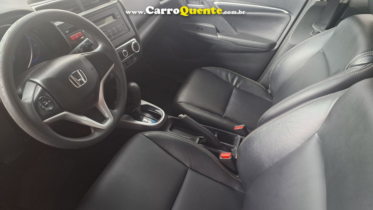 HONDA   FIT LX 1.5 FLEXONE 16V 5P AUT.   PRATA 2016 1.5 FLEX - Loja