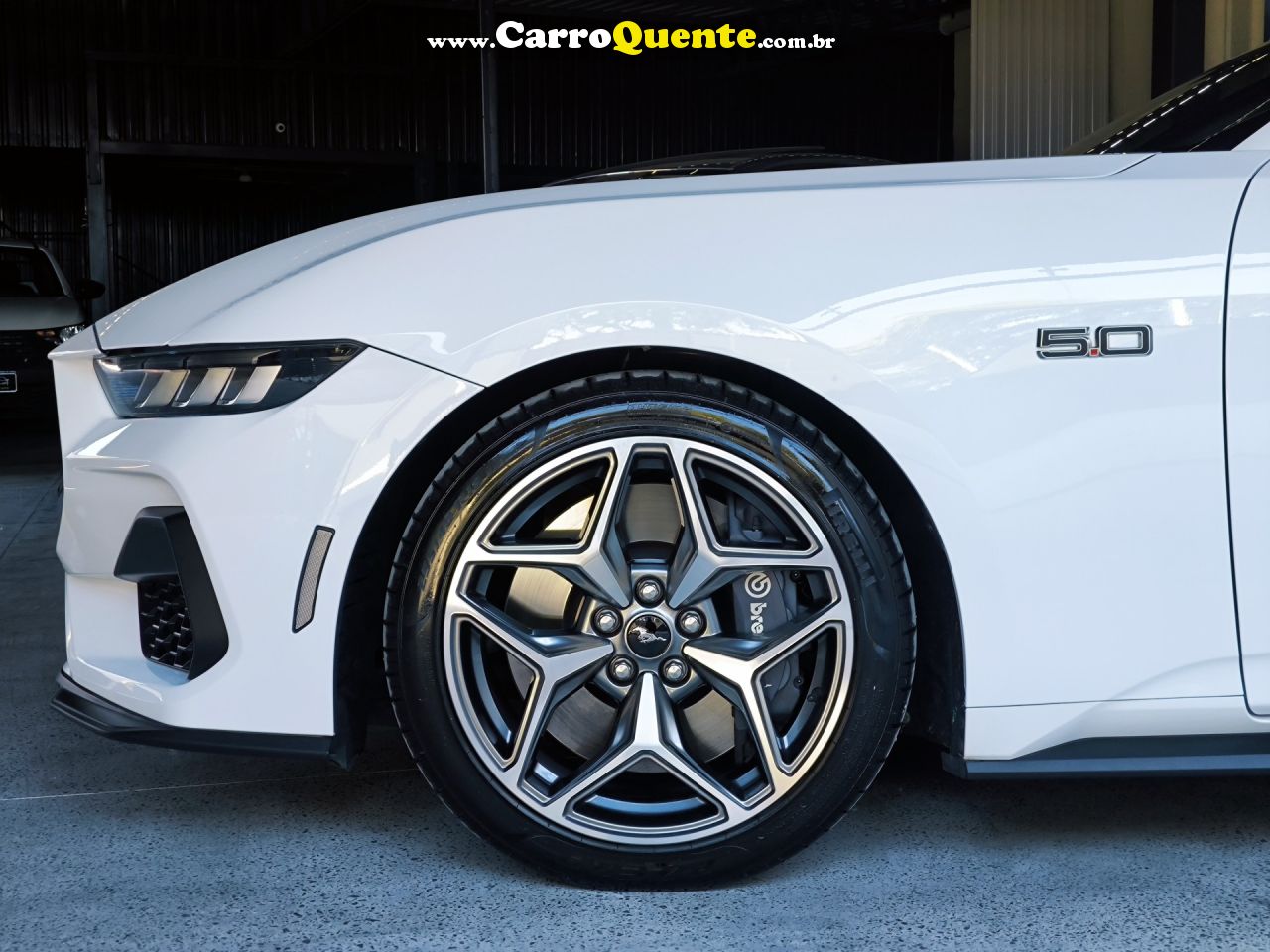 FORD   MUSTANG GT PERFORMANCE 5.0 AUT.   BRANCO 2024 5.0 GASOLINA - Loja