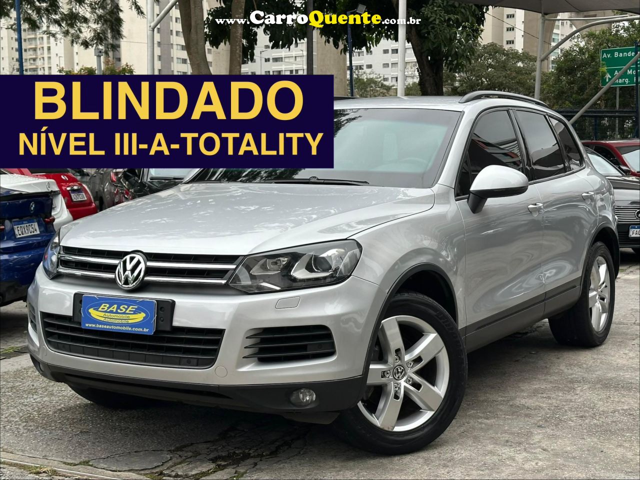 VOLKSWAGEN   TOUAREG 3.6 24V V6 280CV TIPTRONIC 5P   PRATA 2011 3.6 V6 GASOLINA - Loja