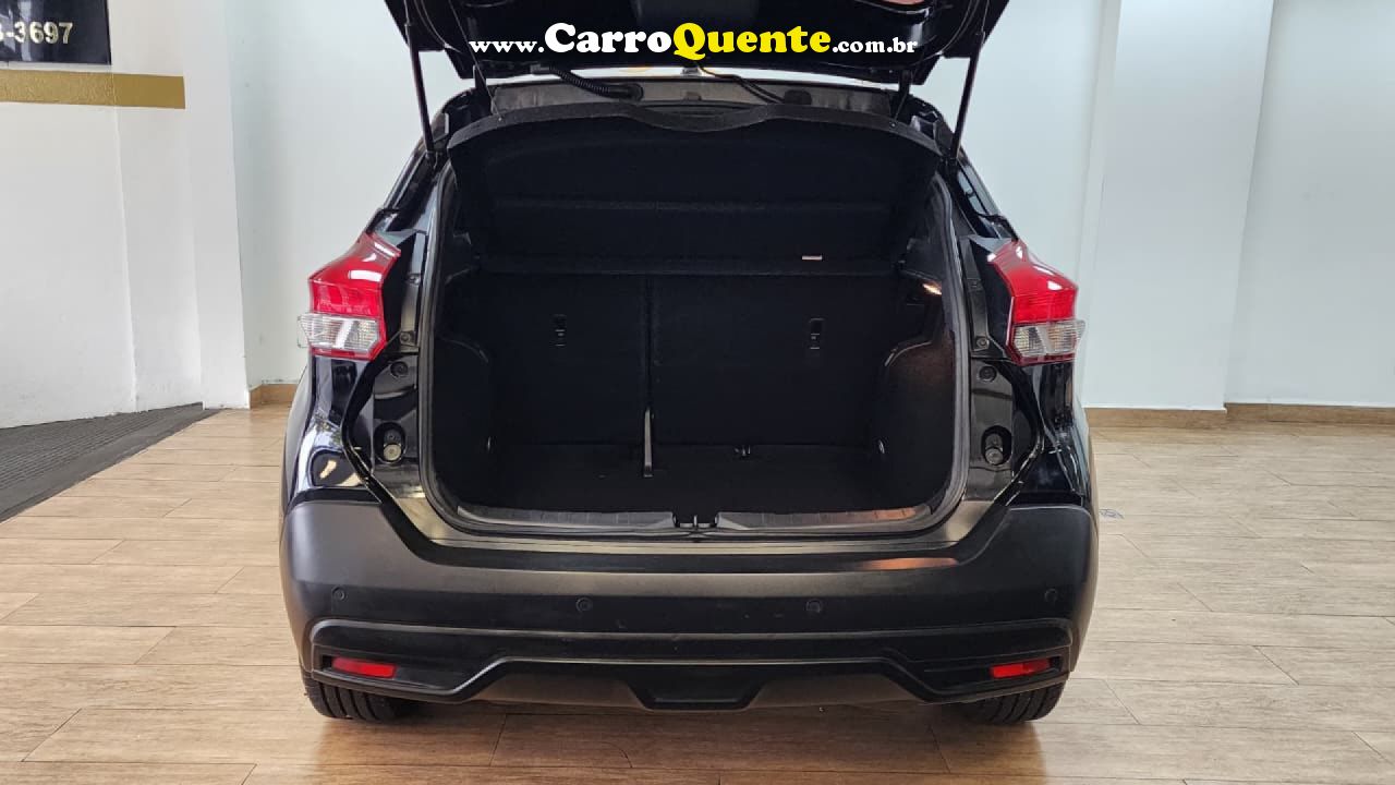 NISSAN   KICKS S 1.6 16V FLEXSTAR 5P MEC.   PRETO 2019 1.6 GASOLINA - Loja
