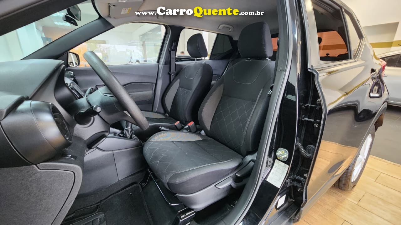 NISSAN   KICKS S 1.6 16V FLEXSTAR 5P MEC.   PRETO 2019 1.6 GASOLINA - Loja