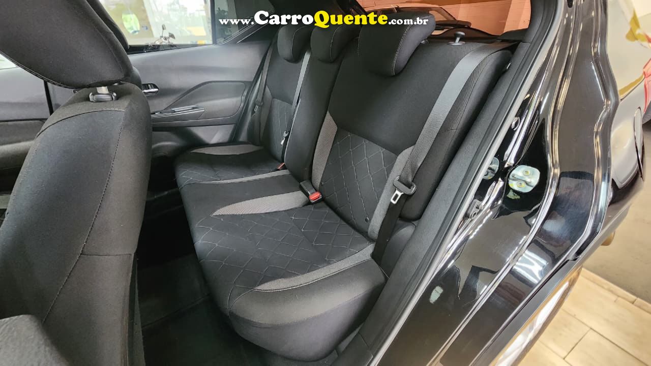 NISSAN   KICKS S 1.6 16V FLEXSTAR 5P MEC.   PRETO 2019 1.6 GASOLINA - Loja
