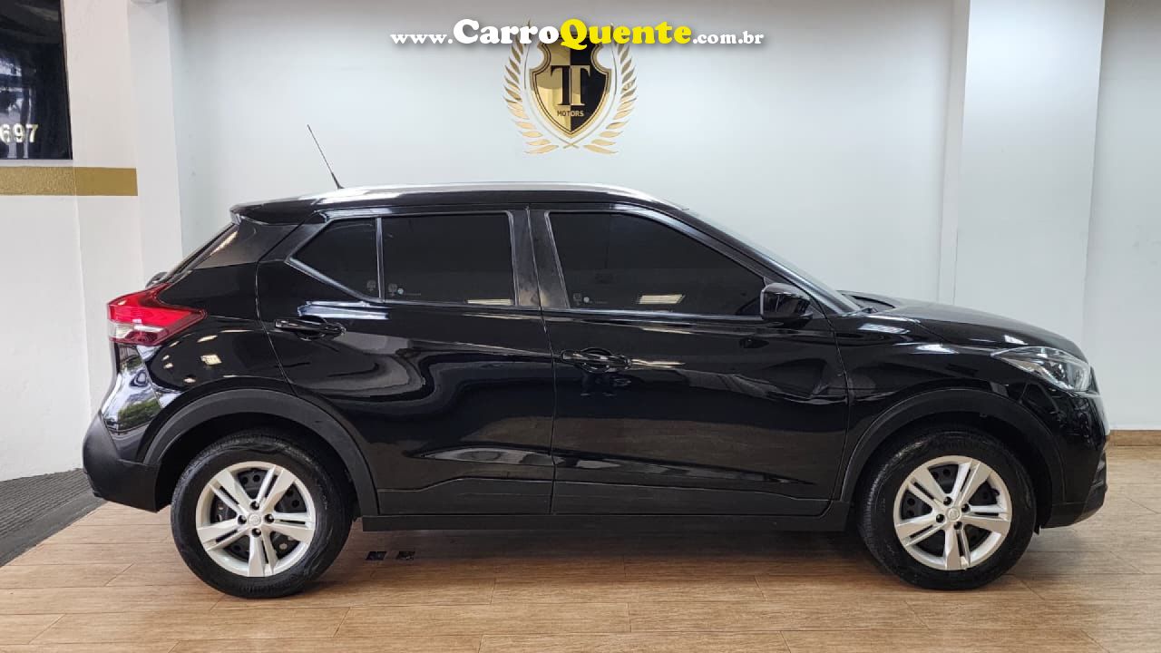 NISSAN   KICKS S 1.6 16V FLEXSTAR 5P MEC.   PRETO 2019 1.6 GASOLINA - Loja