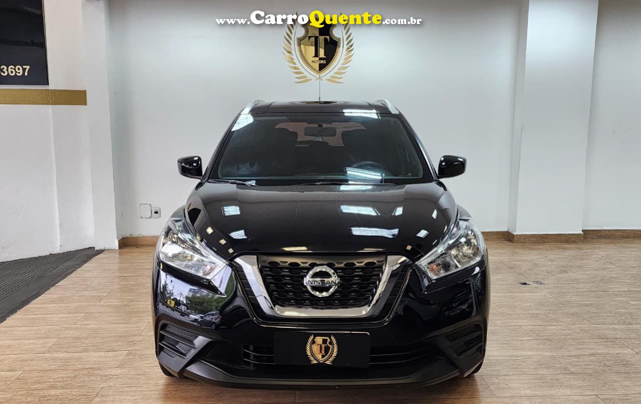 NISSAN   KICKS S 1.6 16V FLEXSTAR 5P MEC.   PRETO 2019 1.6 GASOLINA - Loja