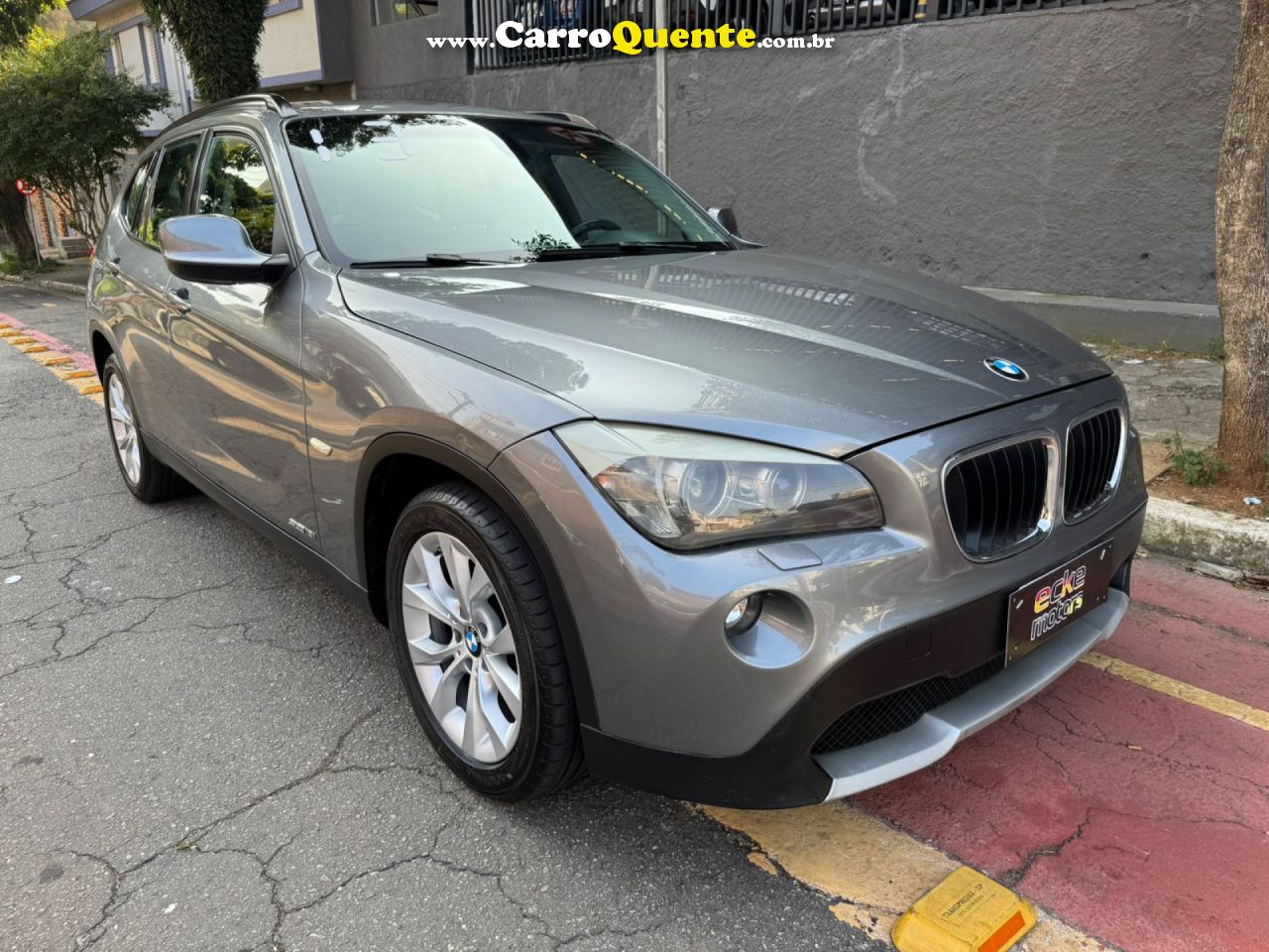 BMW   X1 SDRIVE 18I 2.0 16V 4X2 AUT.   CINZA 2013 2.0 GASOLINA - Loja