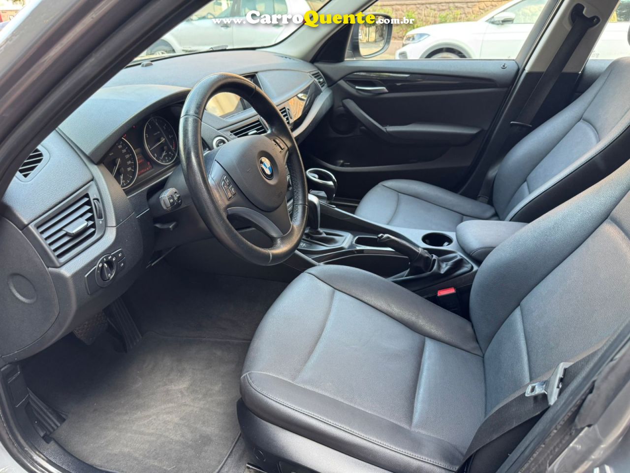 BMW   X1 SDRIVE 18I 2.0 16V 4X2 AUT.   CINZA 2013 2.0 GASOLINA - Loja