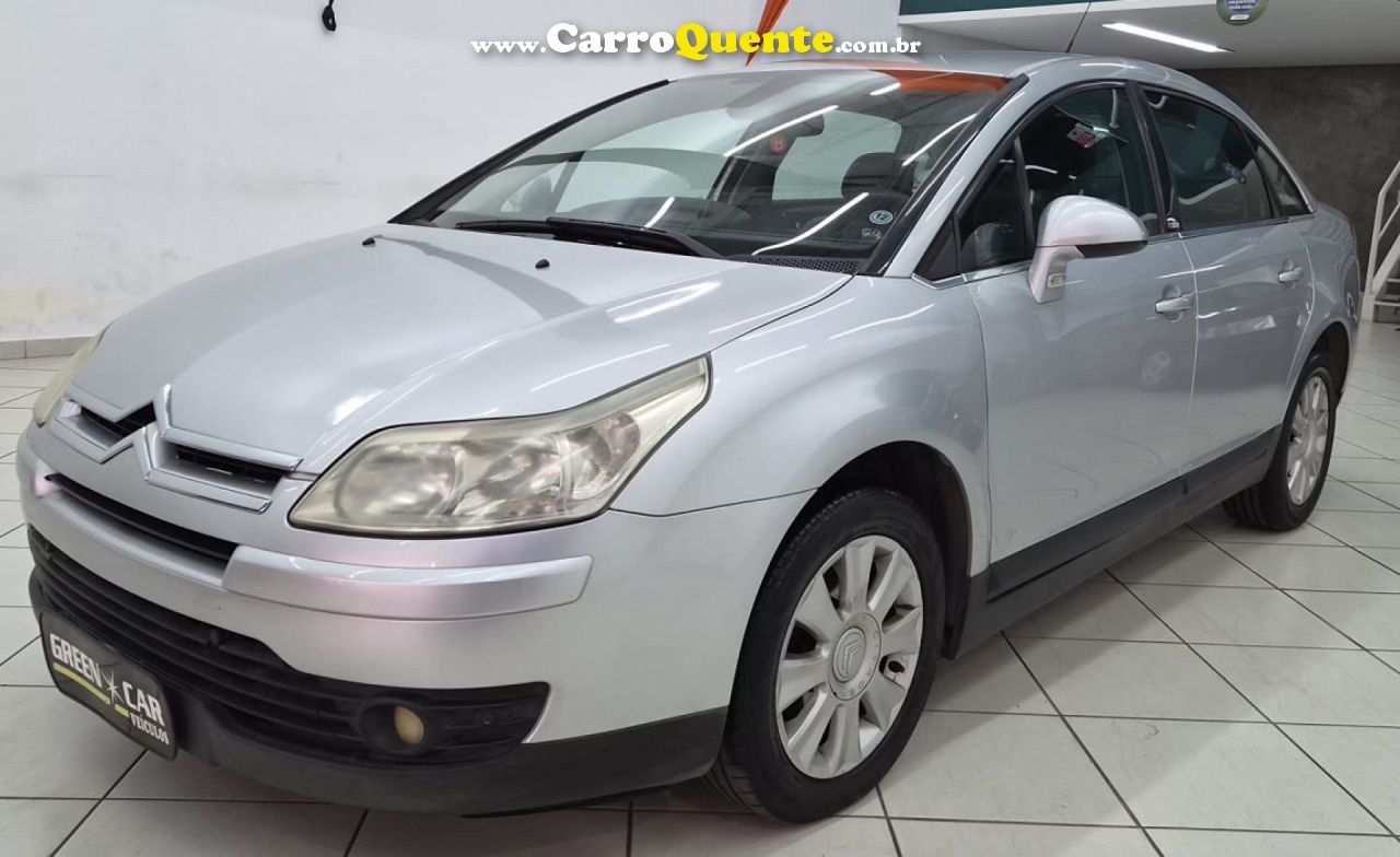 CITROËN   C4 PALLAS GLX 2.0 2.0 FLEX AUT.   PRATA 2010 2.0 FLEX - Loja