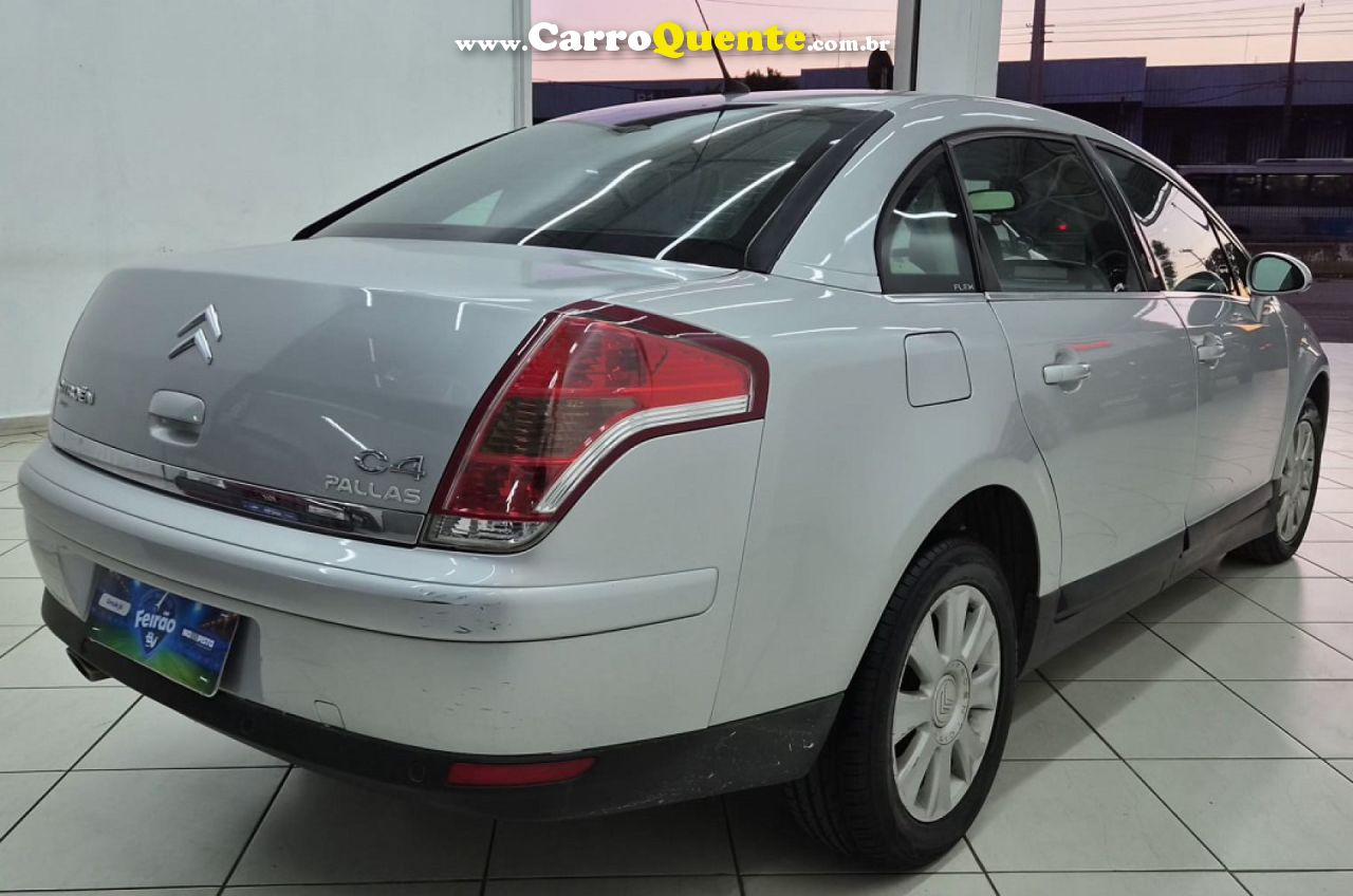 CITROËN   C4 PALLAS GLX 2.0 2.0 FLEX AUT.   PRATA 2010 2.0 FLEX - Loja