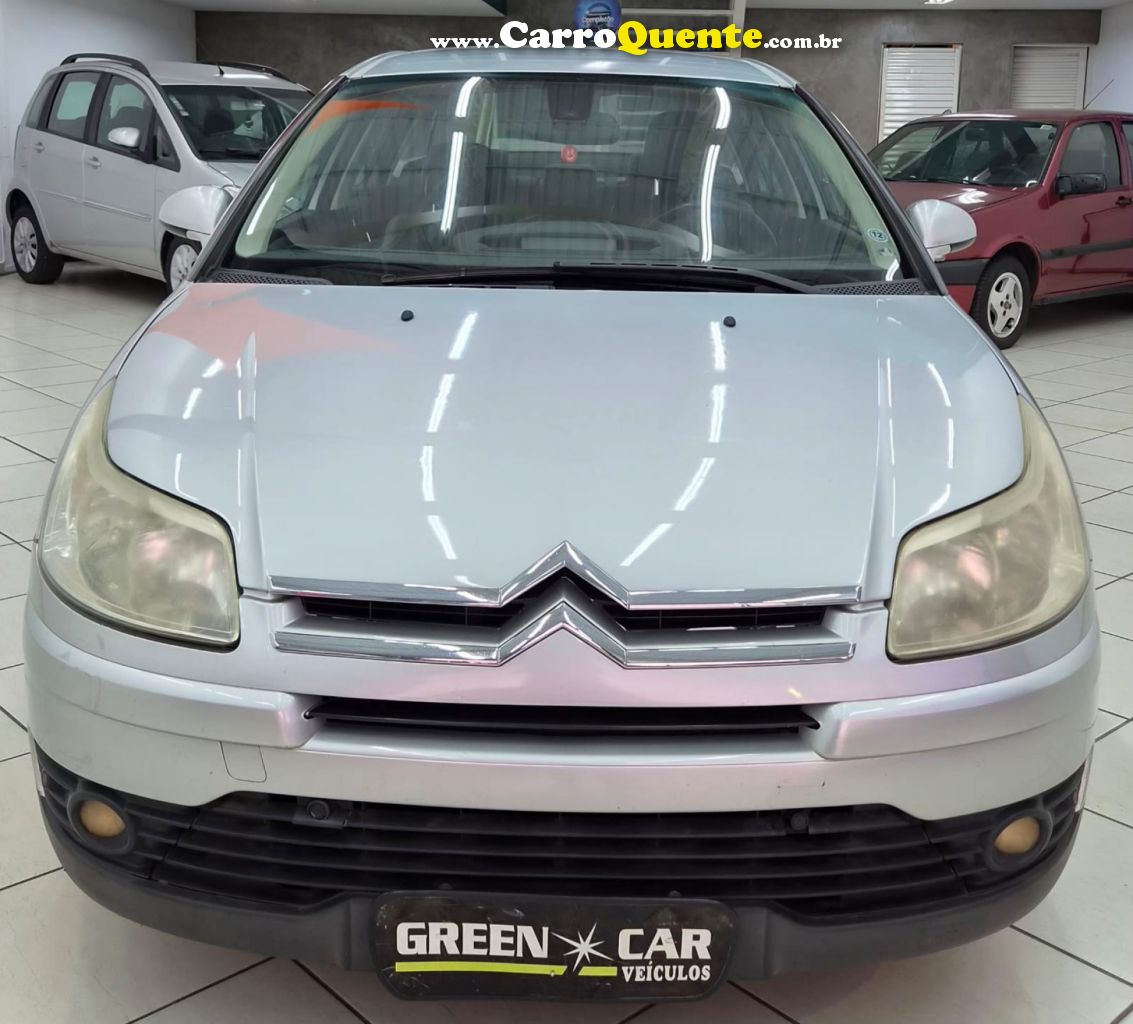 CITROËN   C4 PALLAS GLX 2.0 2.0 FLEX AUT.   PRATA 2010 2.0 FLEX - Loja