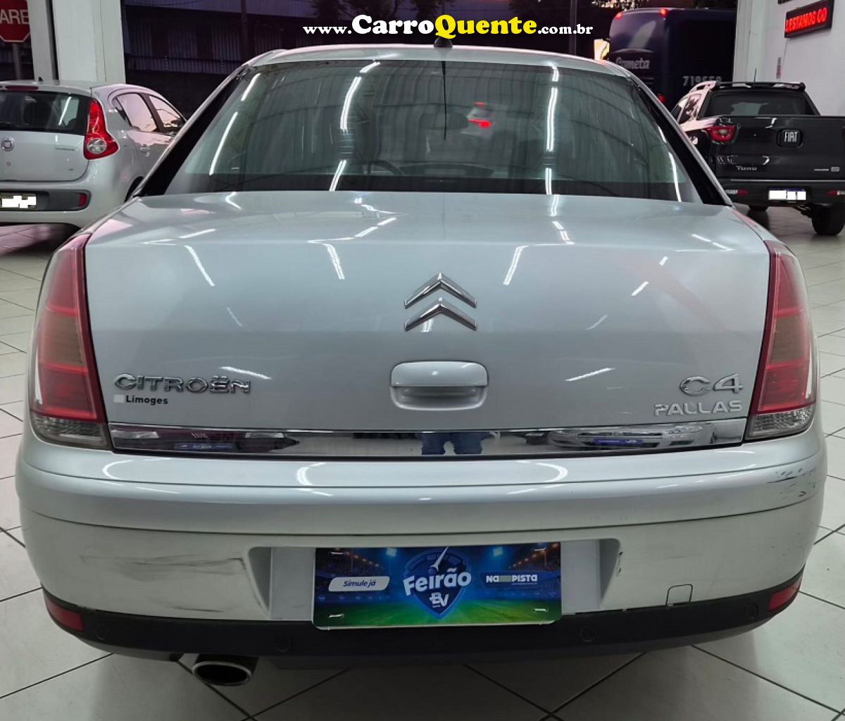 CITROËN   C4 PALLAS GLX 2.0 2.0 FLEX AUT.   PRATA 2010 2.0 FLEX - Loja