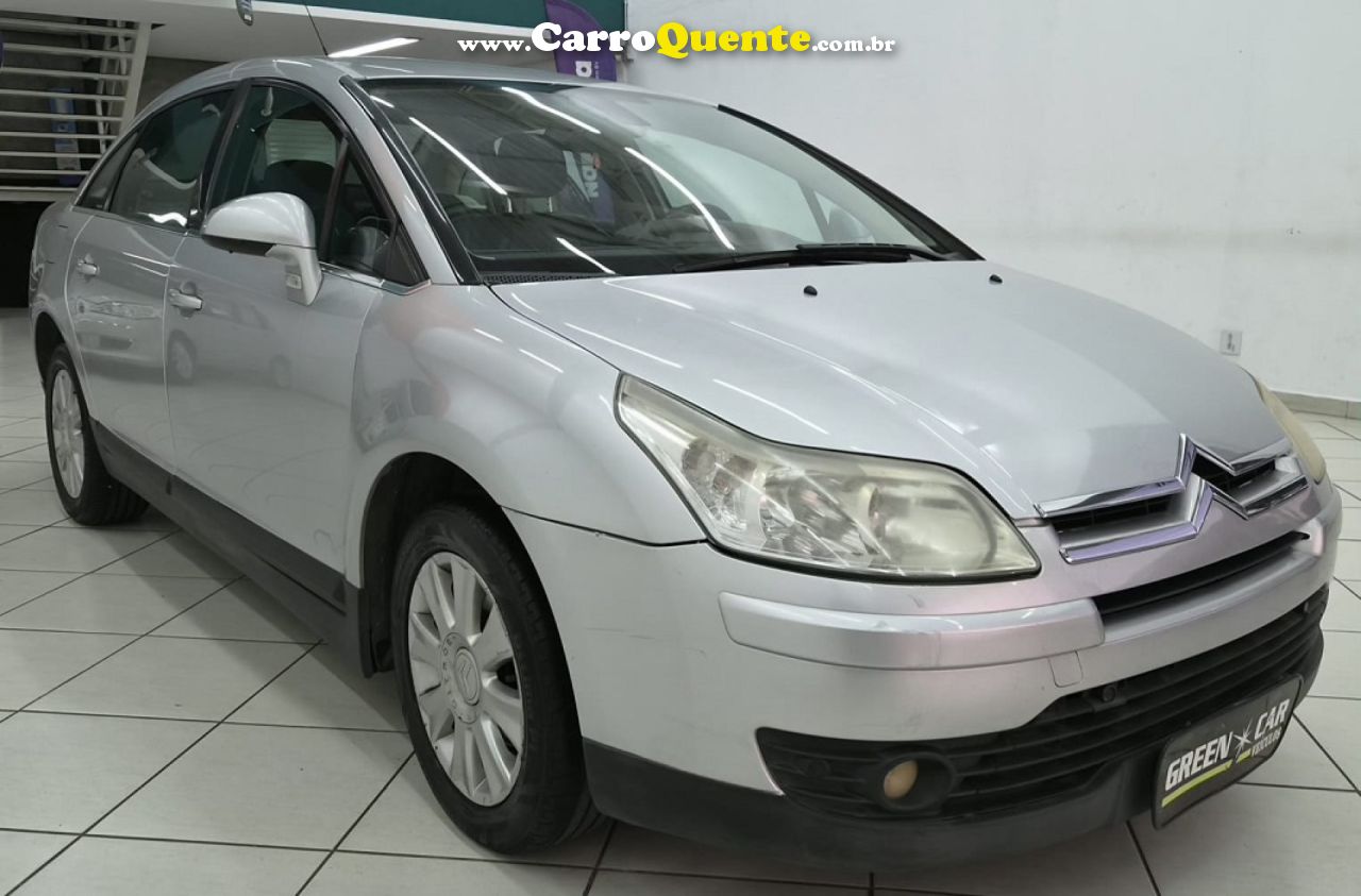 CITROËN   C4 PALLAS GLX 2.0 2.0 FLEX AUT.   PRATA 2010 2.0 FLEX - Loja