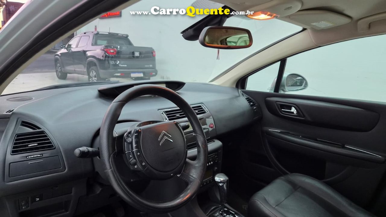 CITROËN   C4 PALLAS GLX 2.0 2.0 FLEX AUT.   PRATA 2010 2.0 FLEX - Loja