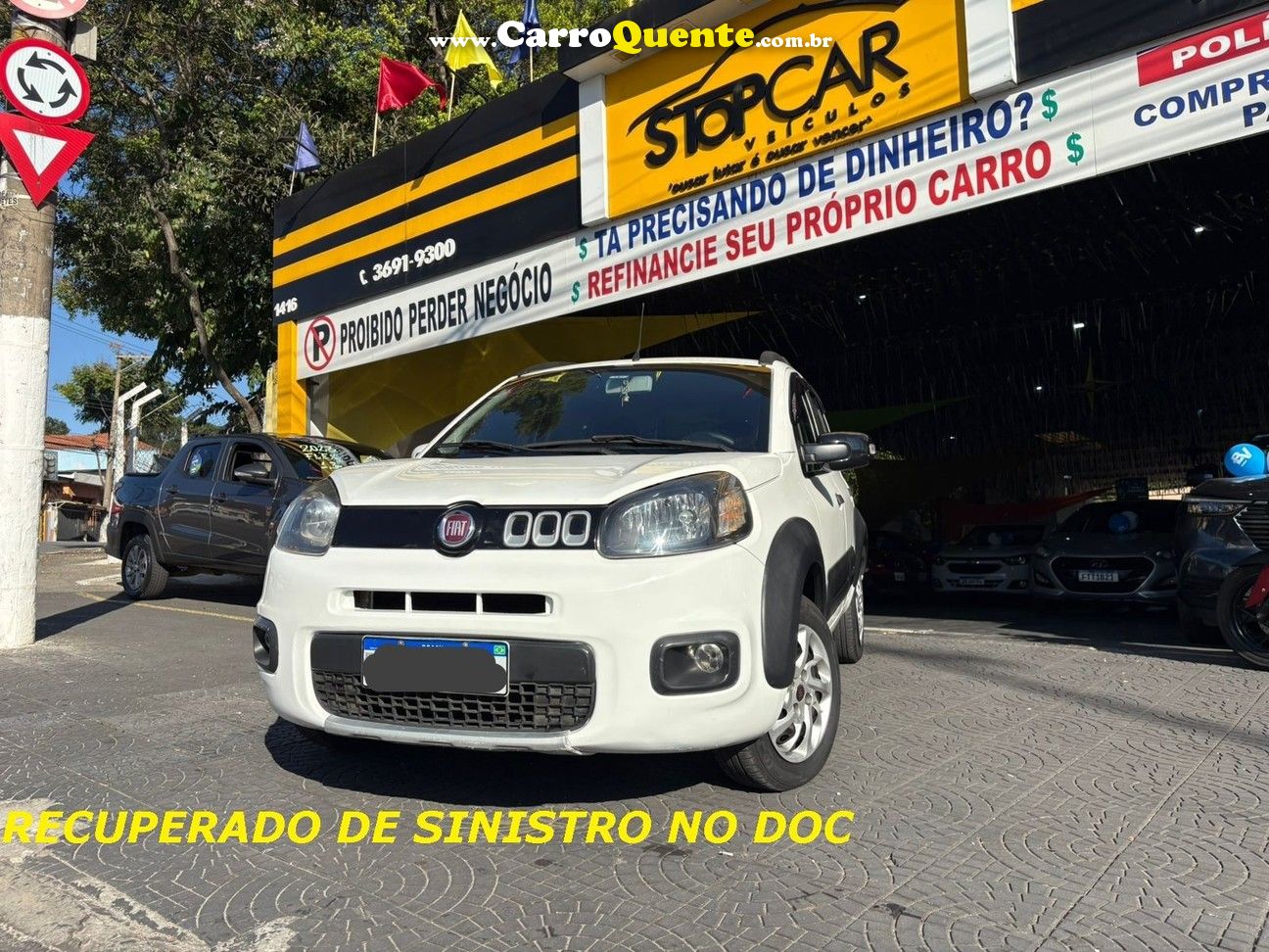 FIAT UNO 1.0 FIREFLY WAY 2016 - Loja