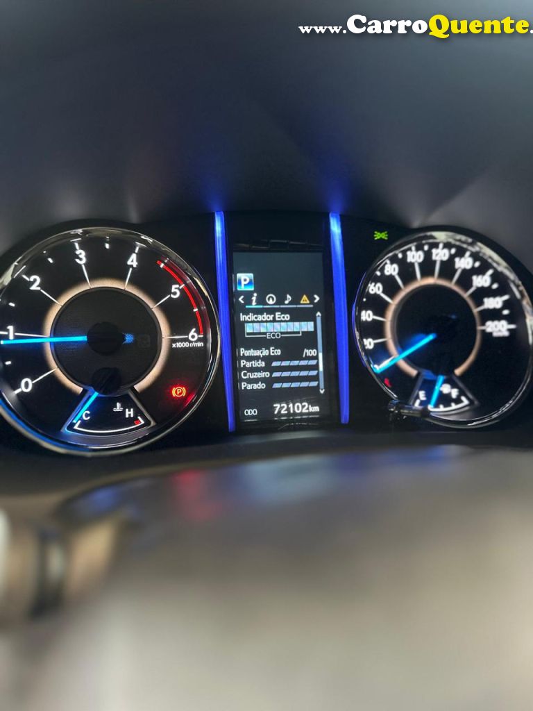 TOYOTA   HILUX SW4 SRX DIAMO. 4X4 2.8 TB DIE AUT.   PRETO 2020 2.8 DIESEL - Loja