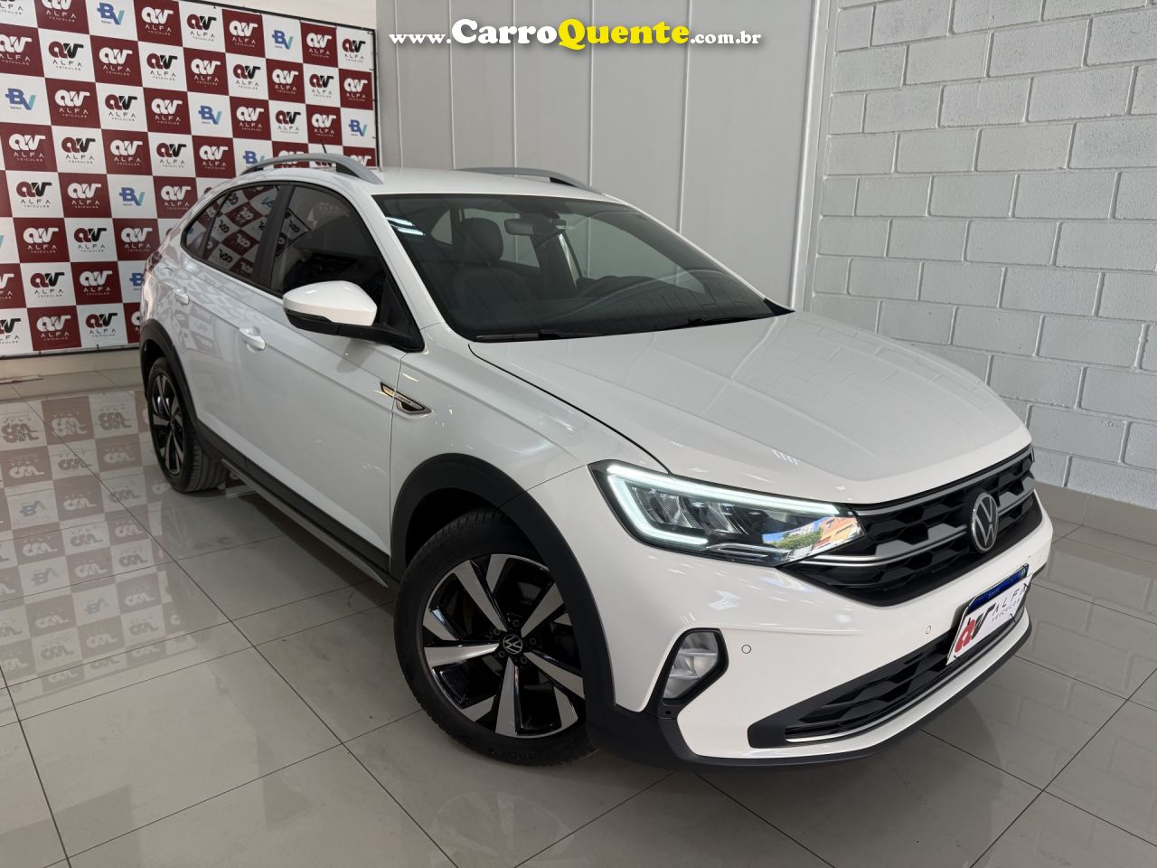 VOLKSWAGEN   NIVUS HIGHLINE 1.0 200 TSI FLEX AUT.   BRANCO 2022 1.0 FLEX - Loja