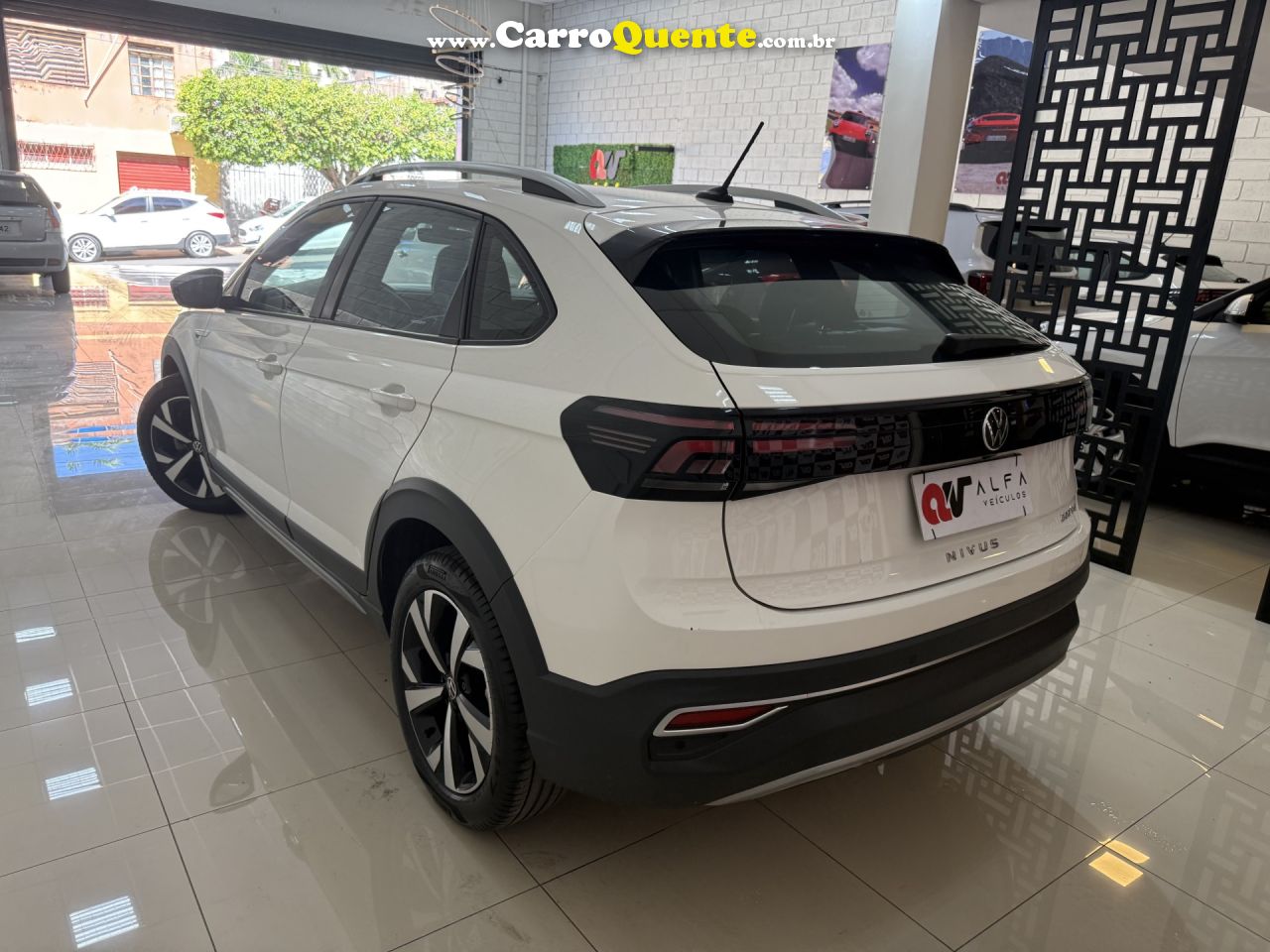 VOLKSWAGEN   NIVUS HIGHLINE 1.0 200 TSI FLEX AUT.   BRANCO 2022 1.0 FLEX - Loja