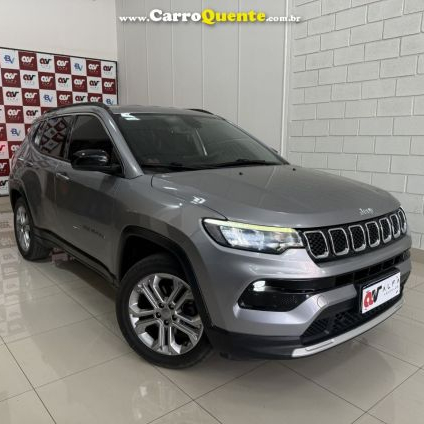 JEEP   COMPASS LONG. T270 1.3 TB 4X2 FLEX AUT.   PRATA 2022 1.3 FLEX