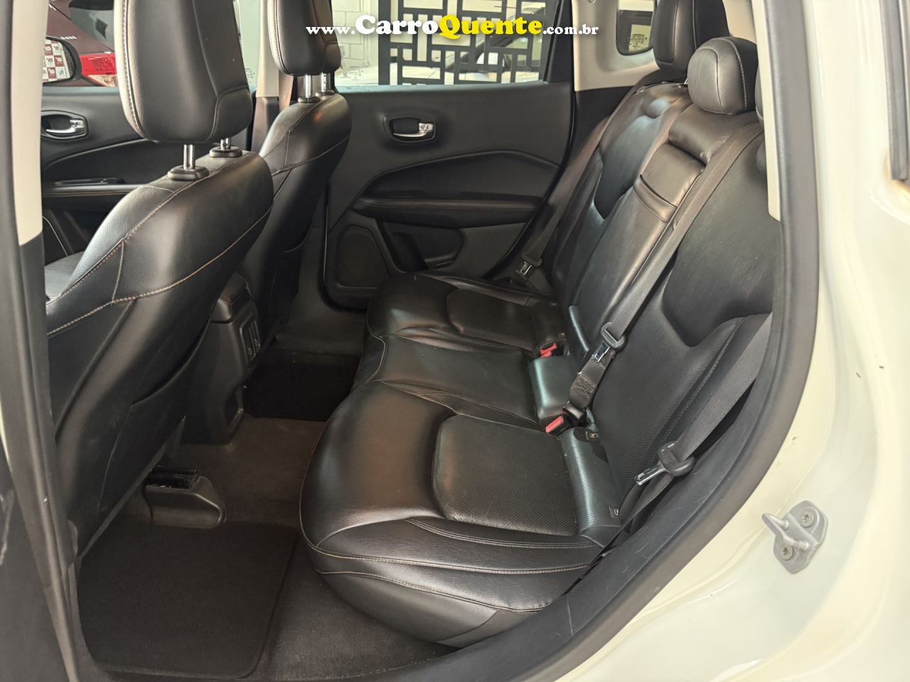 JEEP   COMPASS LIMITED 2.0 4X2 FLEX 16V AUT.   BRANCO 2017 2.0 FLEX - Loja