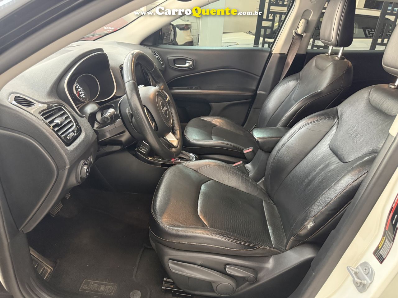 JEEP   COMPASS LIMITED 2.0 4X2 FLEX 16V AUT.   BRANCO 2017 2.0 FLEX - Loja