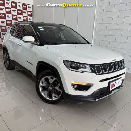 JEEP   COMPASS LIMITED 2.0 4X2 FLEX 16V AUT.   BRANCO 2017 2.0 FLEX