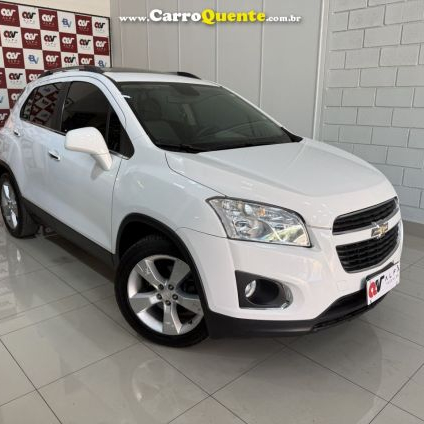 CHEVROLET   TRACKER LTZ 1.8 16V FLEX 4X2 AUT.   BRANCO 2014 1.8 FLEX