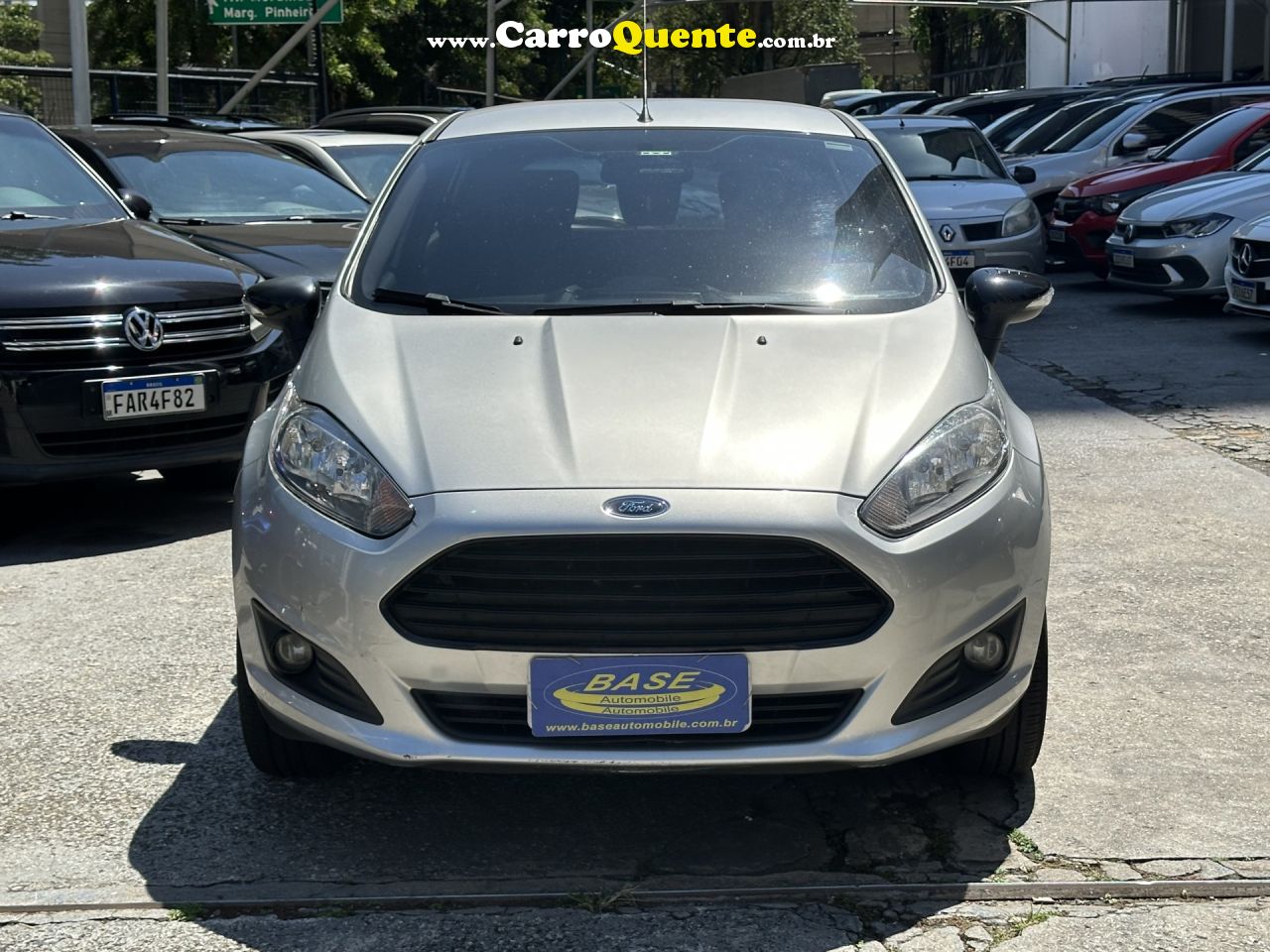 FORD   FIESTA SEL 1.6 16V FLEX  AUT. 5P   PRATA 2017 1.6 16V FLEX - Loja