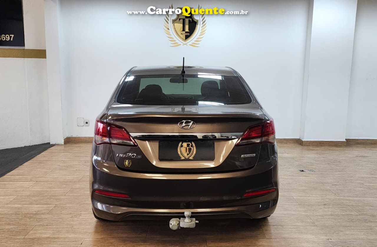 HYUNDAI   HB20S C.STYLEC.PLUS1.6 FLEX 16V AUT. 4P   PRATA 2016 1.6 FLEX - Loja