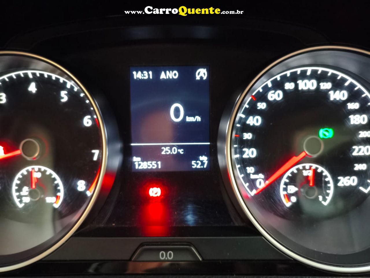 VOLKSWAGEN   GOLF HIGHLINE 1.4 TSI 140CV AUT.   BRANCO 2015 1.4 FLEX - Loja