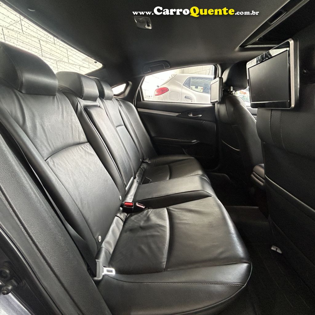 HONDA   CIVIC SEDAN TOURING 1.5 TURBO 16V AUT.4P   CINZA 2017 1.5 GASOLINA - Loja
