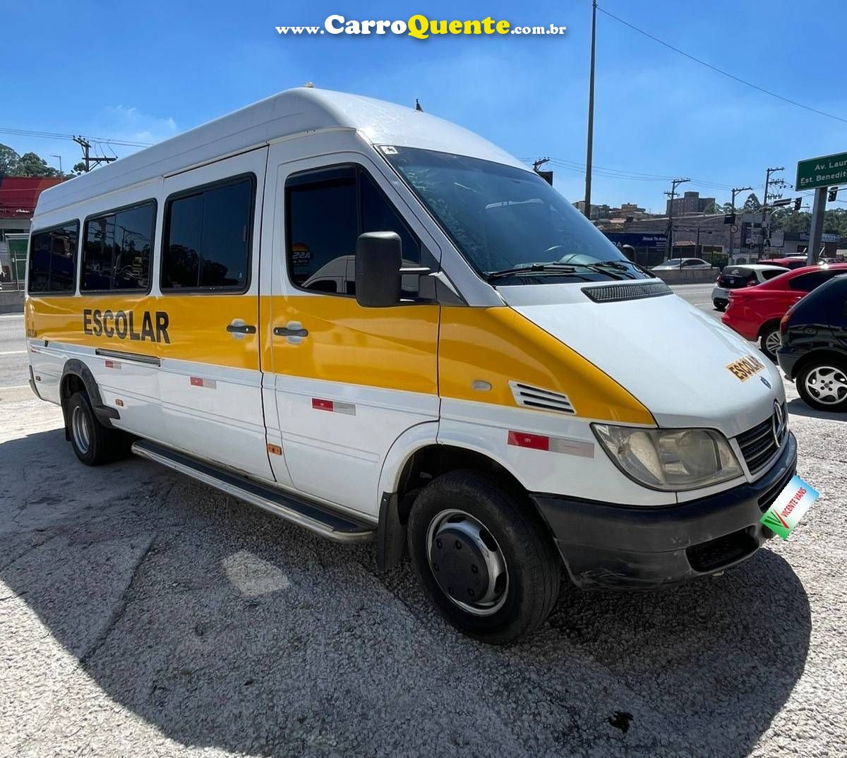 MERCEDES-BENZ SPRINTER 2.2 4025 VAN 413 RODADO DUPLO 16+1 LUGARES 2010 - Loja