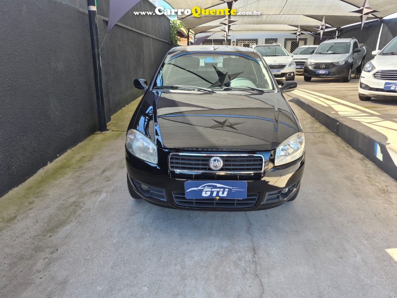 FIAT   PALIO ELX 1.0 FIRE30 ANOS F. FLEX 8V 4P   PRETO 2008 1.0 FLEX - Loja