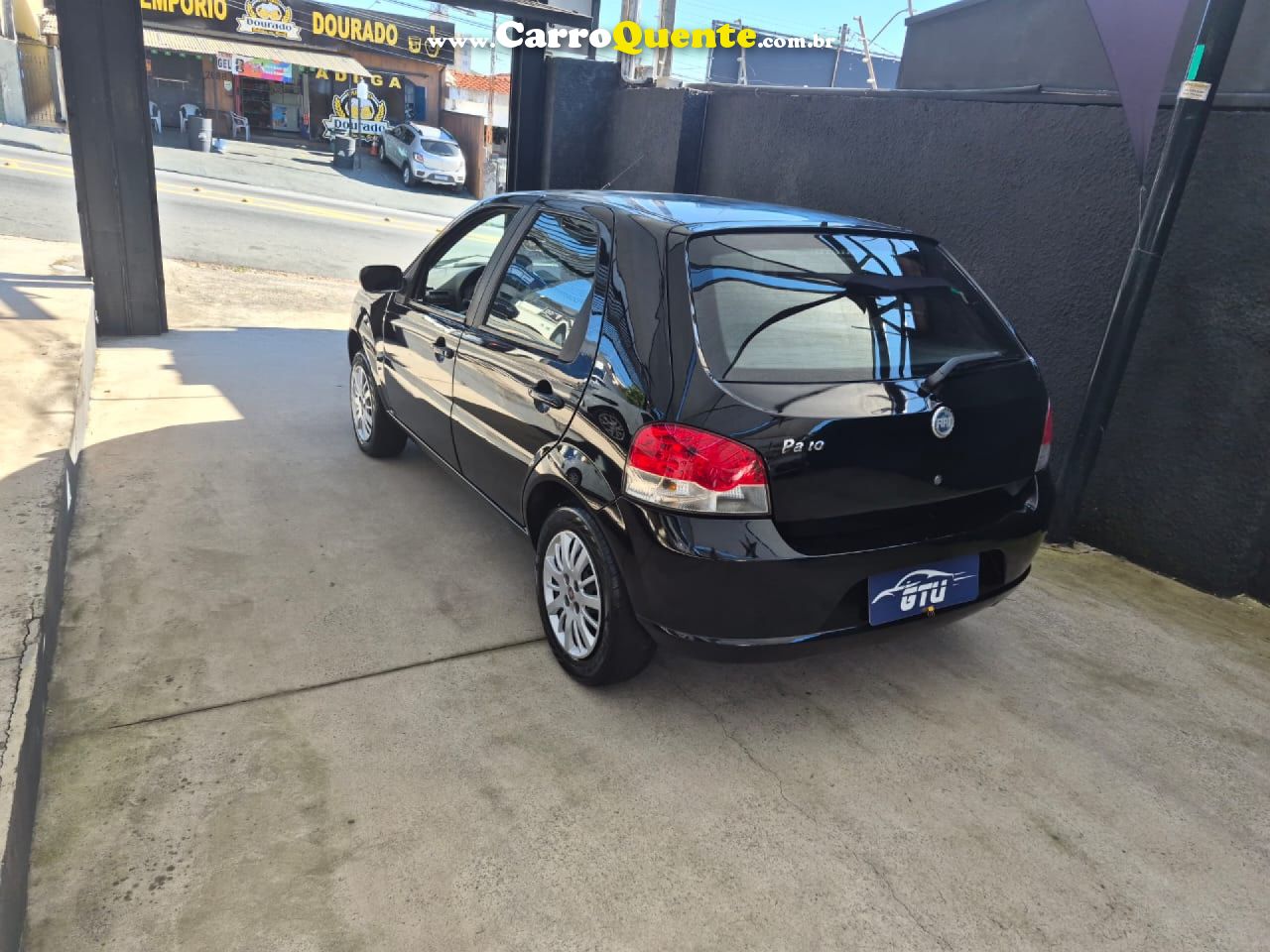 FIAT   PALIO ELX 1.0 FIRE30 ANOS F. FLEX 8V 4P   PRETO 2008 1.0 FLEX - Loja