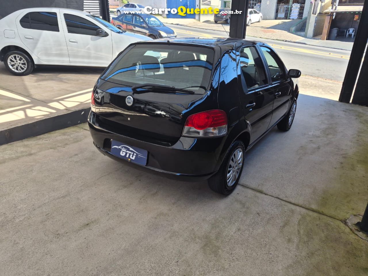 FIAT   PALIO ELX 1.0 FIRE30 ANOS F. FLEX 8V 4P   PRETO 2008 1.0 FLEX - Loja