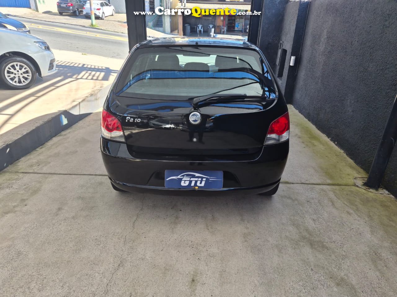 FIAT   PALIO ELX 1.0 FIRE30 ANOS F. FLEX 8V 4P   PRETO 2008 1.0 FLEX - Loja