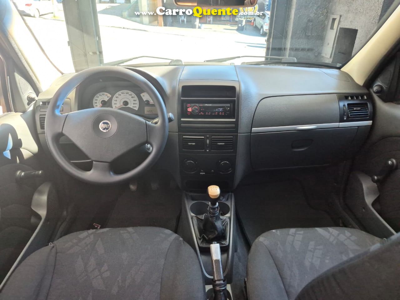 FIAT   PALIO ELX 1.0 FIRE30 ANOS F. FLEX 8V 4P   PRETO 2008 1.0 FLEX - Loja
