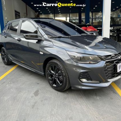CHEVROLET   ONIX HATCH RS 1.0 TB 12V FLEX 5P AUT.   CINZA 2025 1.0 FLEX