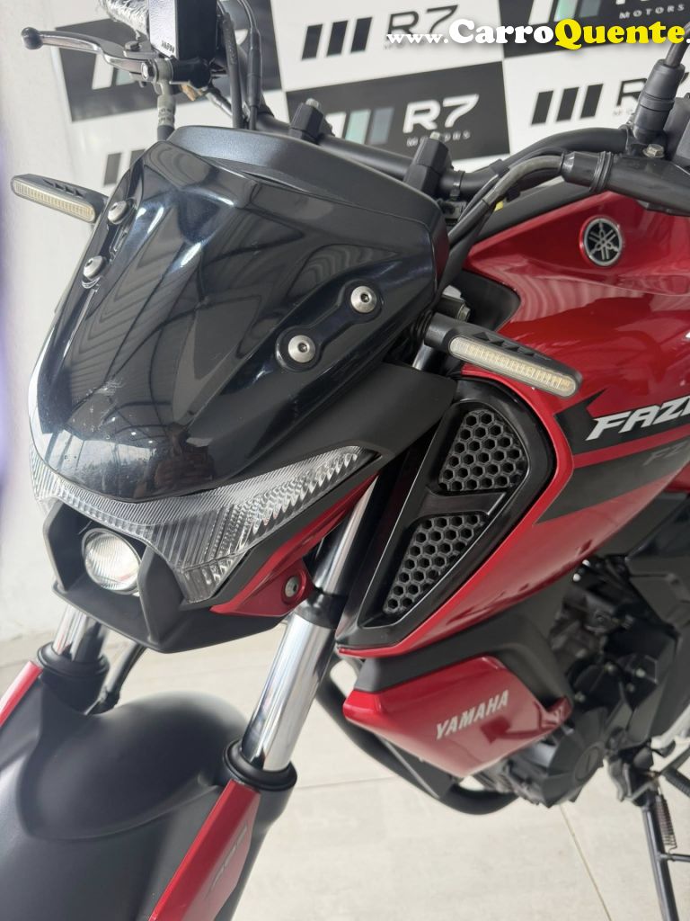 YAMAHA    FZ15 FAZER ABS   VERMELHO 2024 150 FLEX - Loja