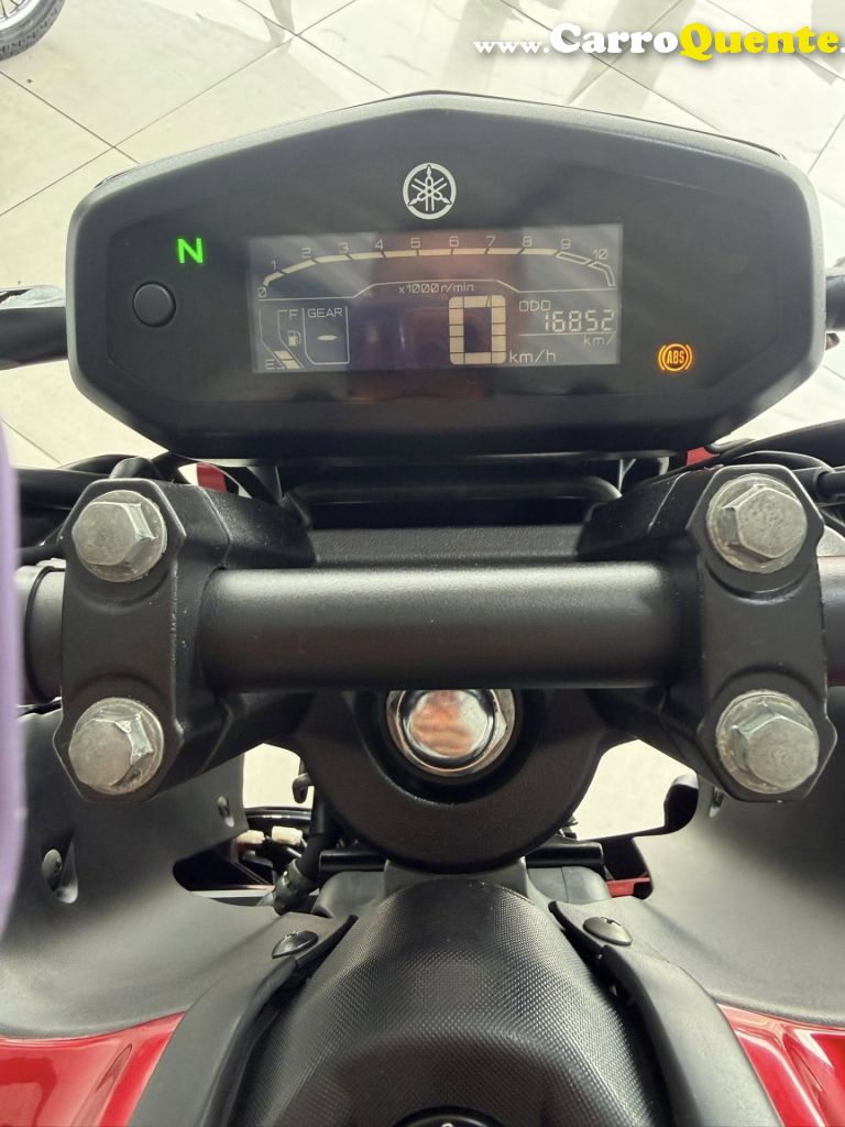 YAMAHA    FZ15 FAZER ABS   VERMELHO 2024 150 FLEX - Loja