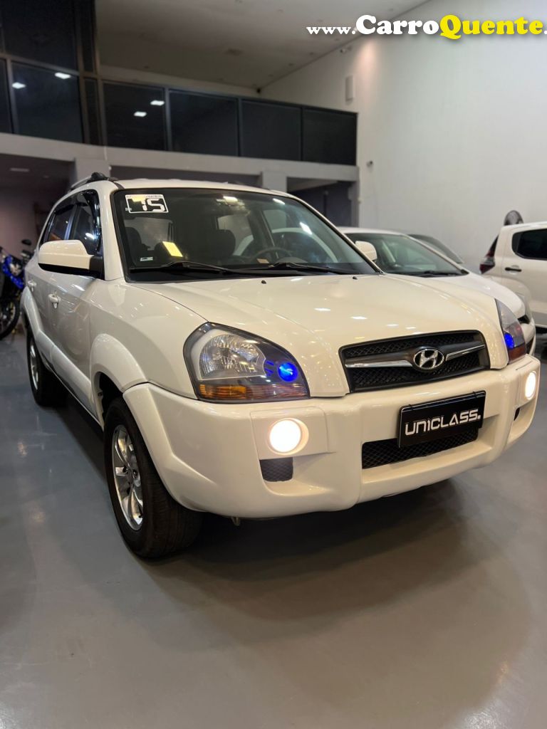 HYUNDAI   TUCSON 2.0 16V FLEX AUT.   BRANCO 2015 2.0 FLEX - Loja