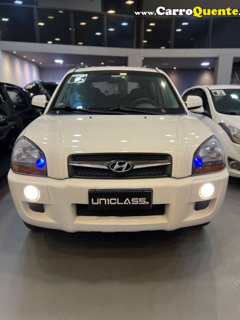 HYUNDAI   TUCSON 2.0 16V FLEX AUT.   BRANCO 2015 2.0 FLEX - Loja
